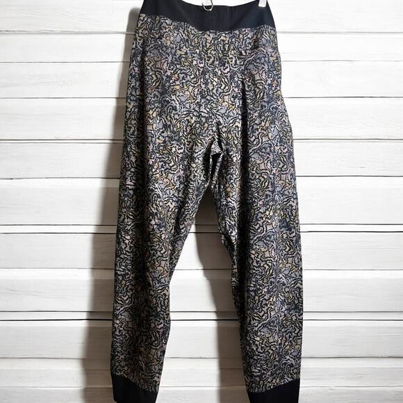 Athleta Trekkie Tapered Jogger Abstract Color-Size 10 - Picture 2 of 10